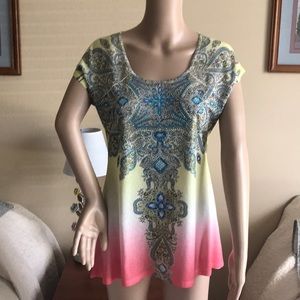 Lovely Reba top. Gorgeous colors